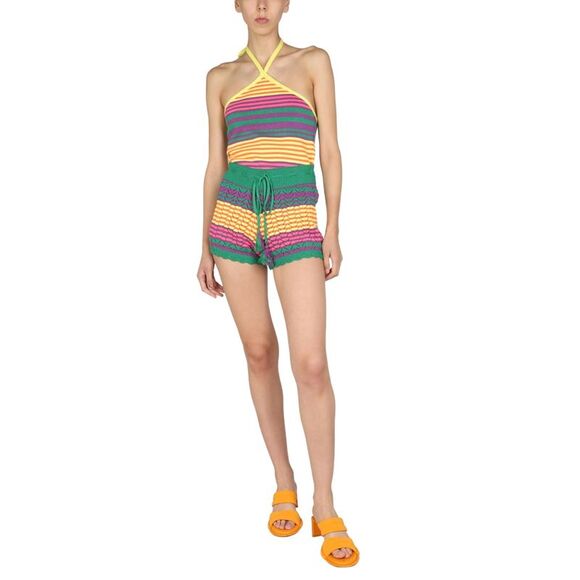 Gallo 1927 Women Striped Pattern Top - Picture 2 of 4